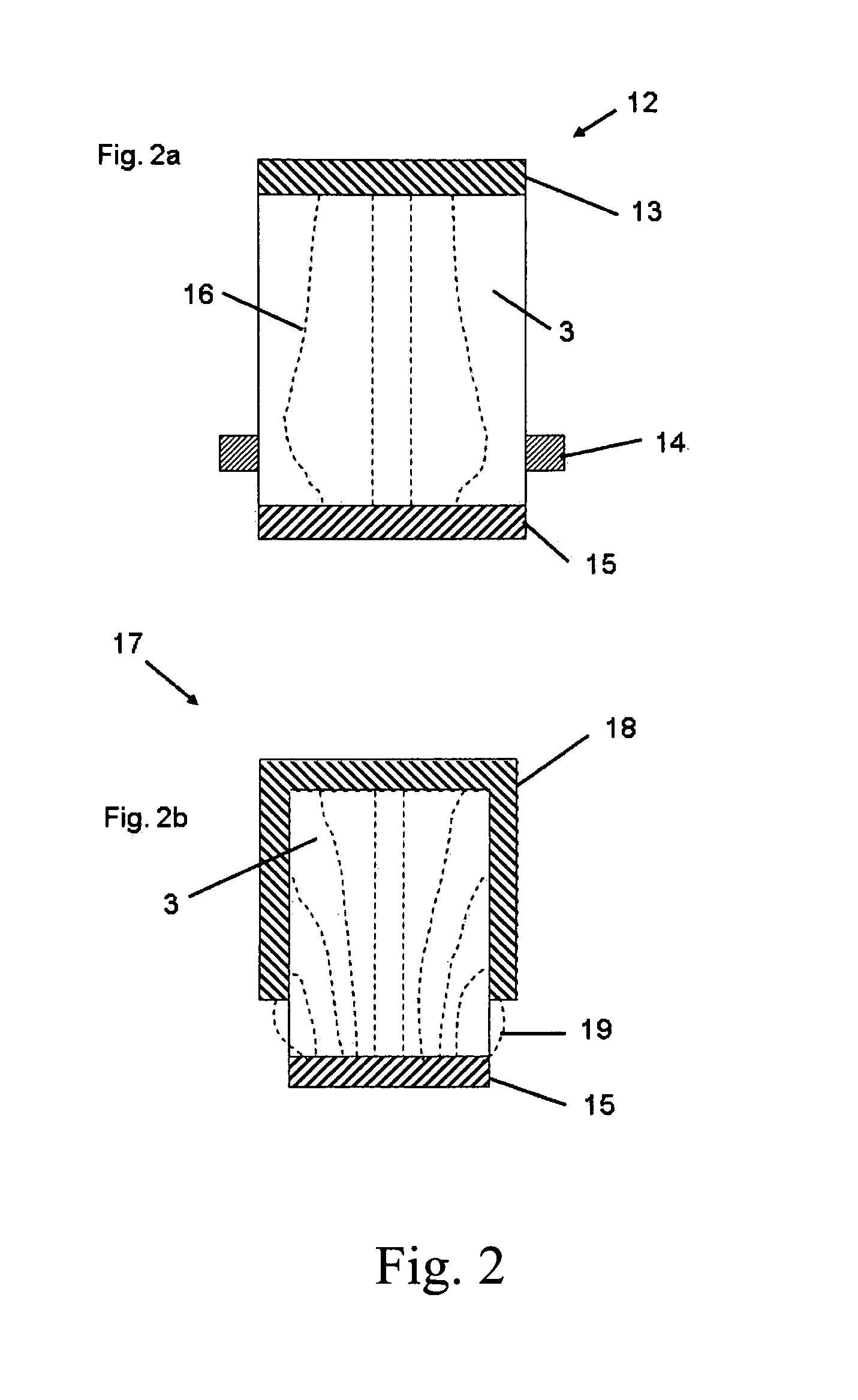 Segmented radiation detector with side shielding cathode