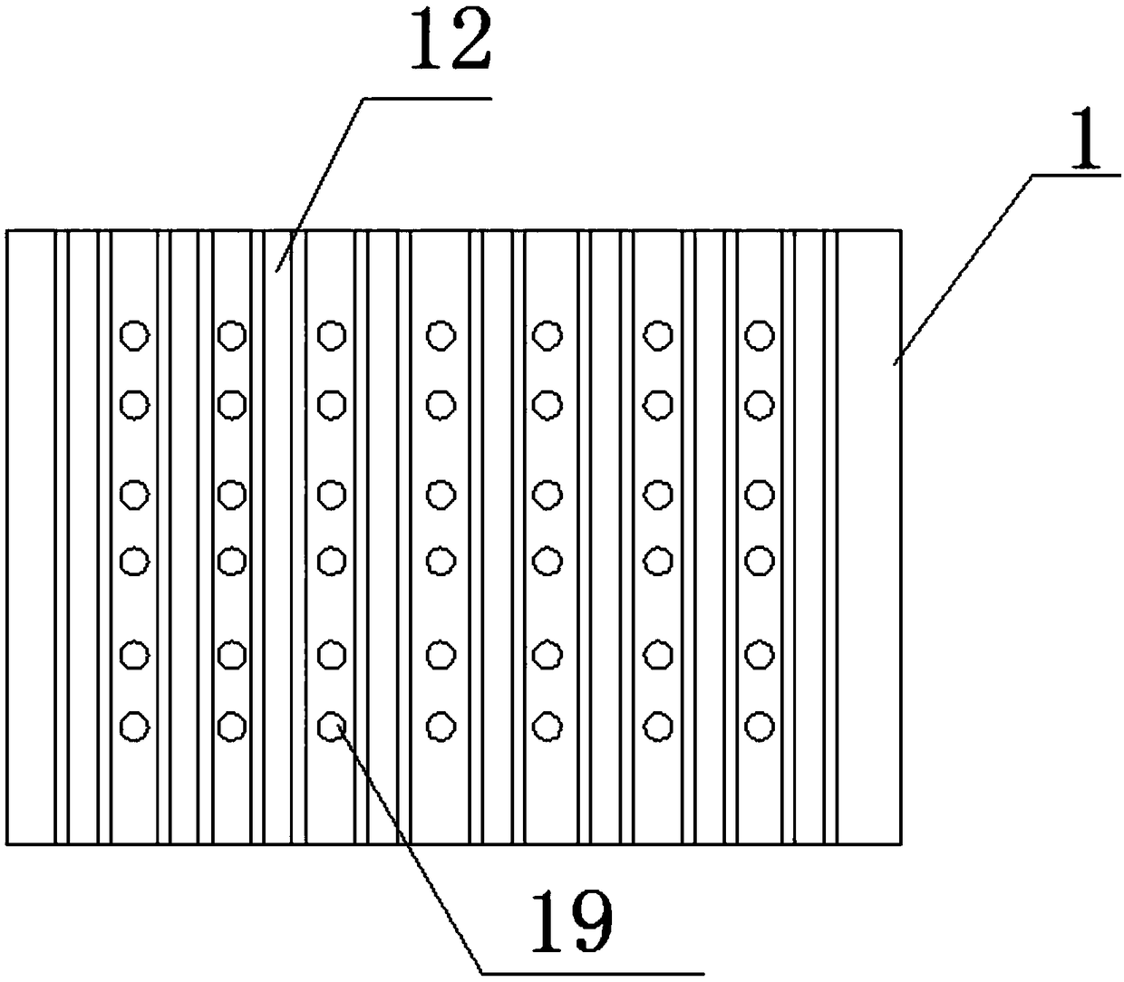 An outdoor energy-saving and heat-dissipating AC low-voltage distribution box