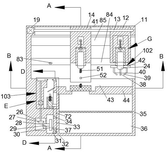 Numerical control drilling machine capable of automatically taking out and replacing broken drill bits