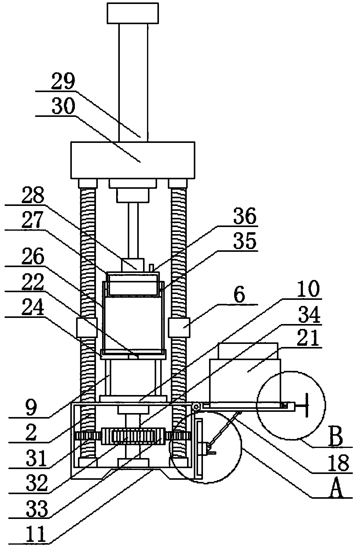 Water and sand surge test system and monitoring method