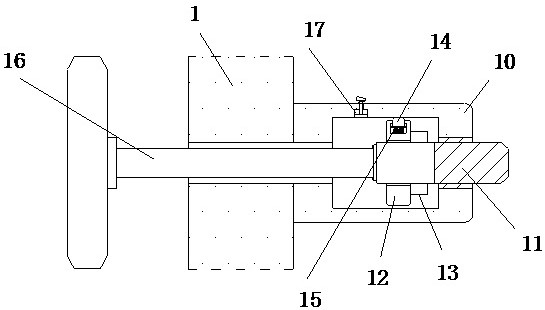 Anti-deviation fabricated bracket for building bridge construction