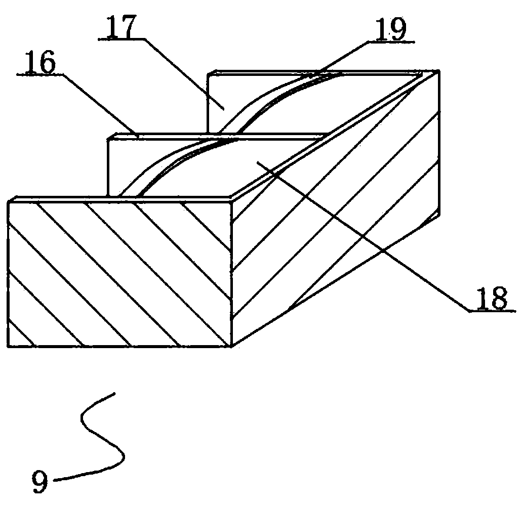 Vegetable cake processing and making device