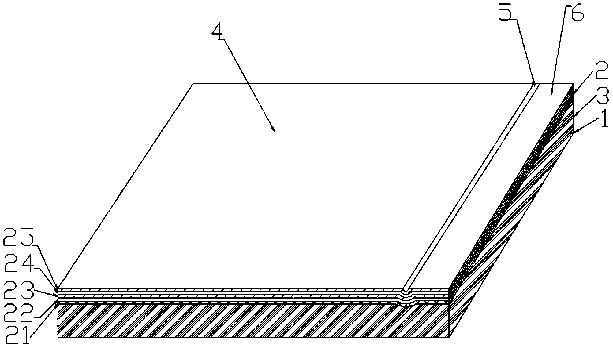 Ceramic tile preparation method and product thereof