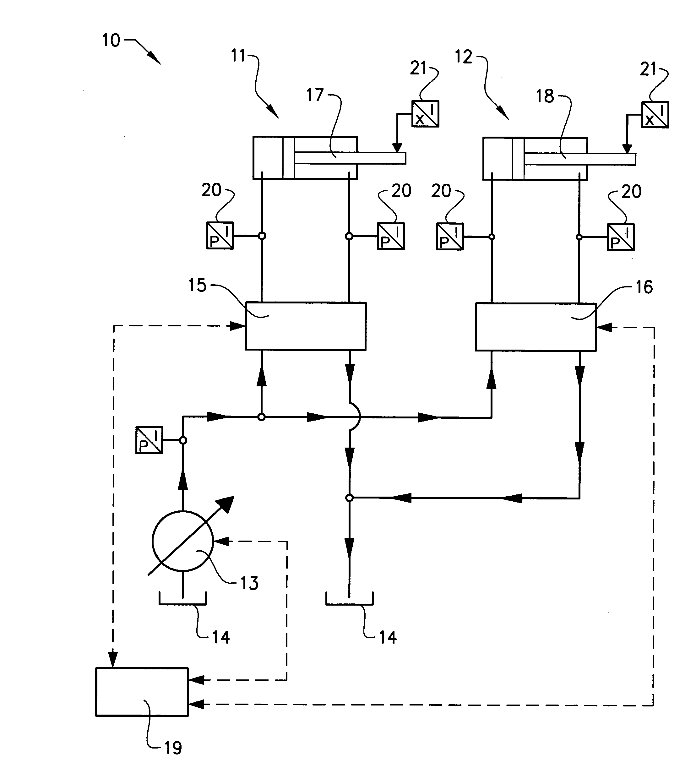 Method for controlling a hydraulic system of a working machine