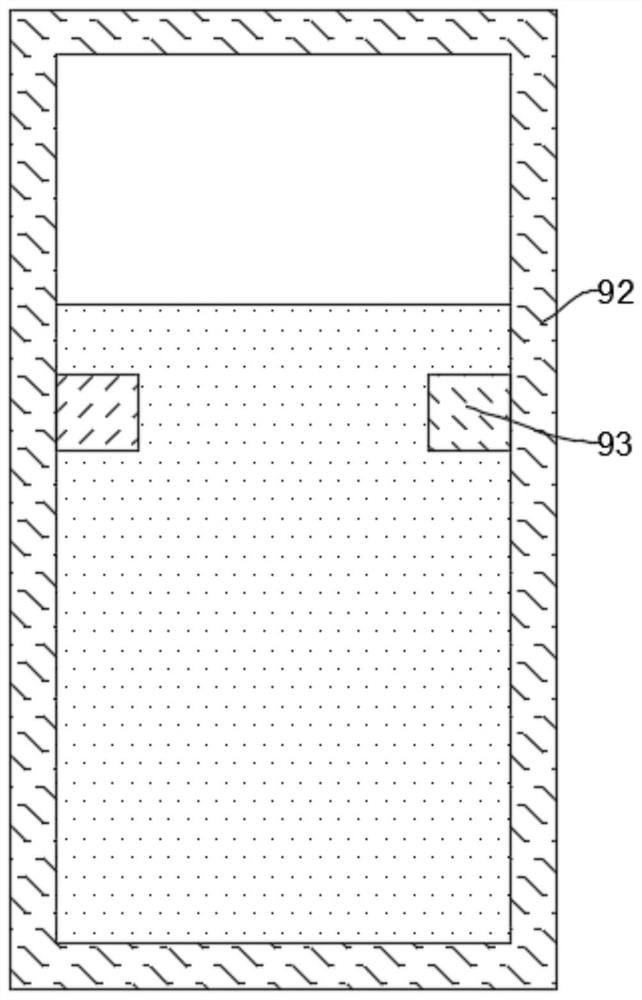 Deceleration strip suitable for snowy days