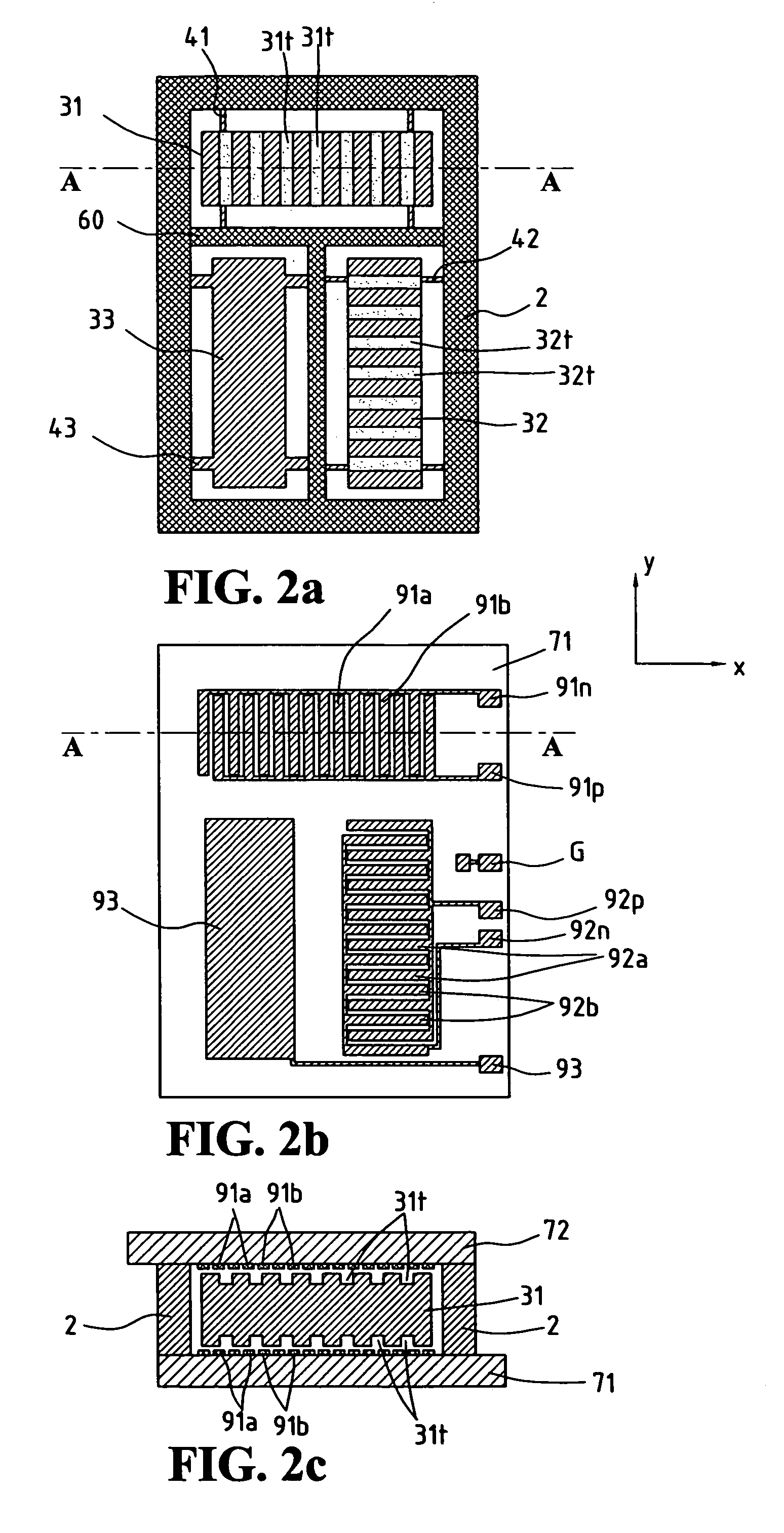 Multi-axis solid state accelerometer