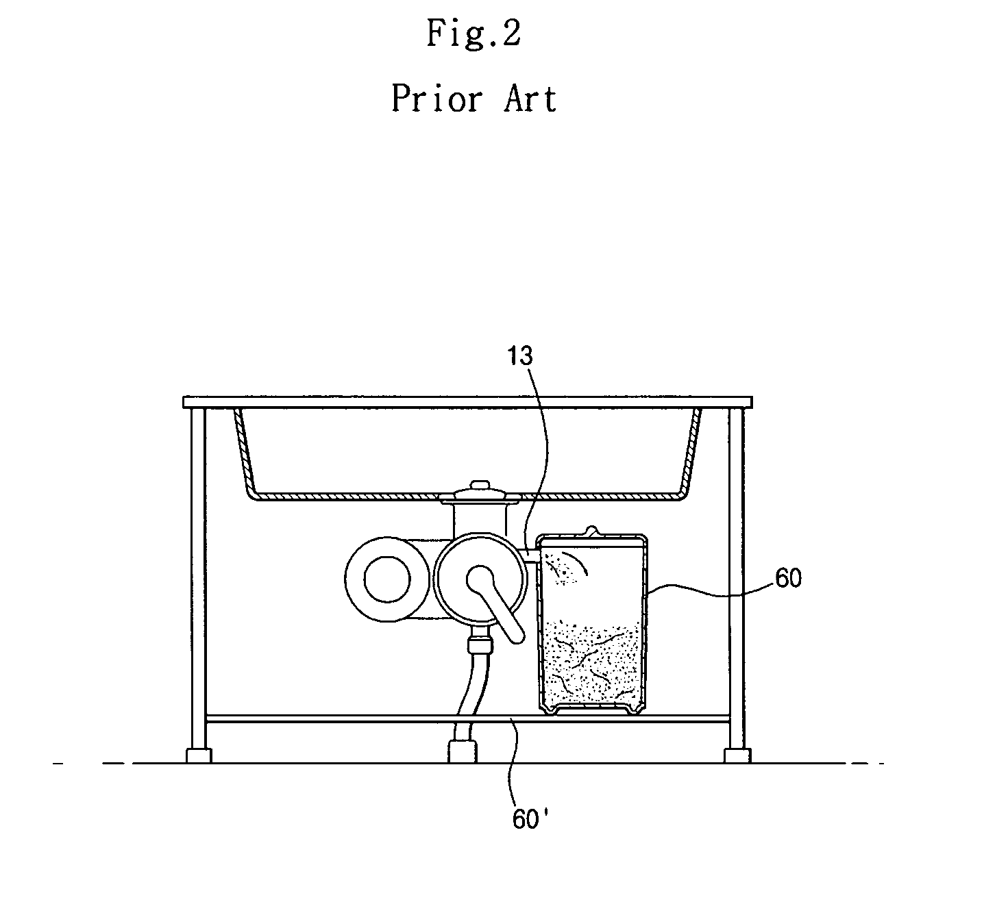 Device for treating food wastes