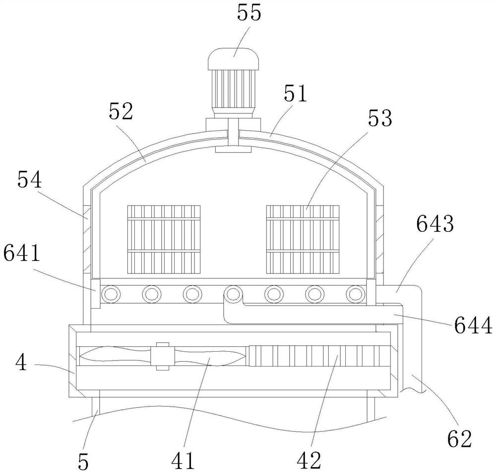 Rapeseed storage device convenient for discharging