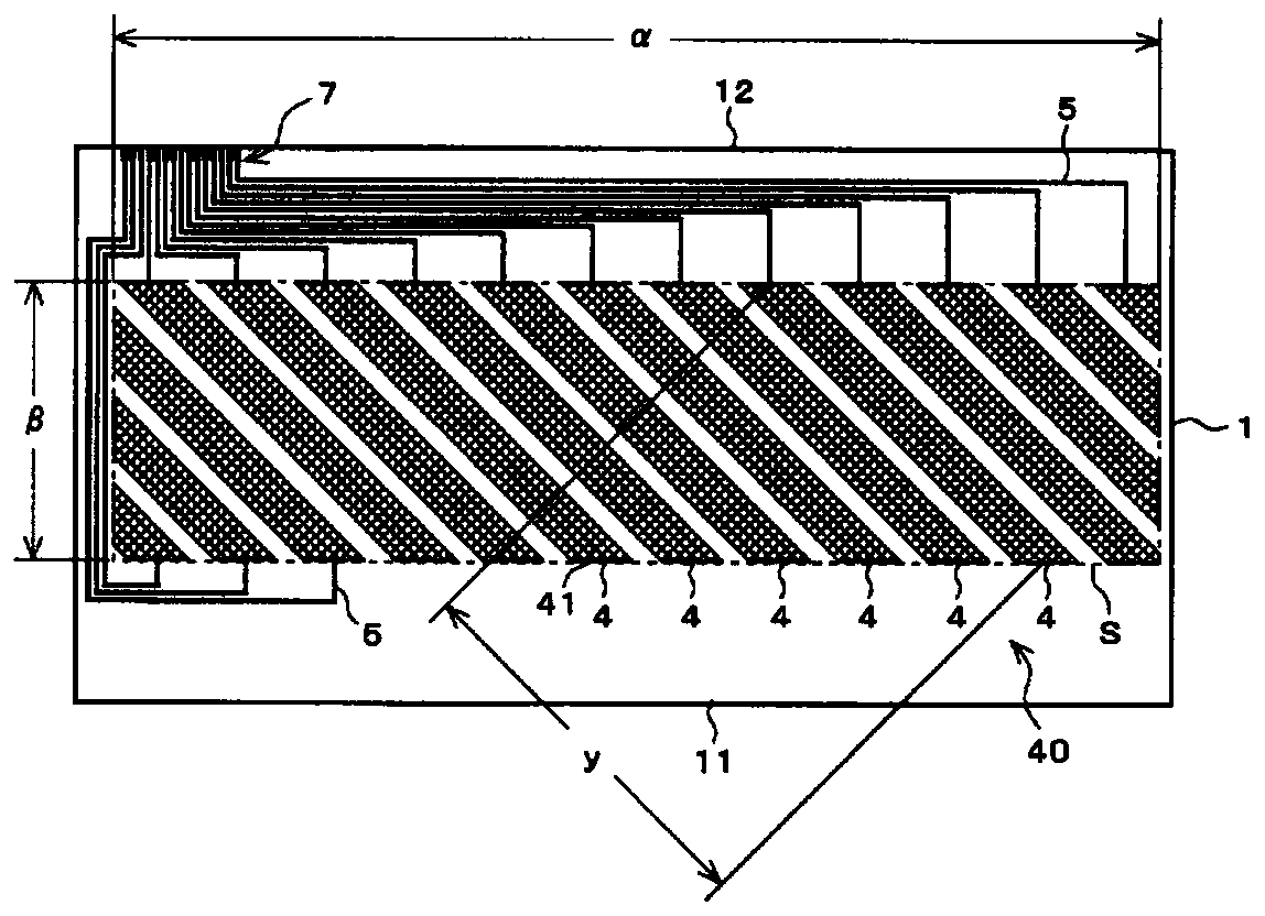 Touch panel sensor and method of manufacture of touch panel sensor