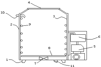 Pneumatic-vacuum combined type washing machine