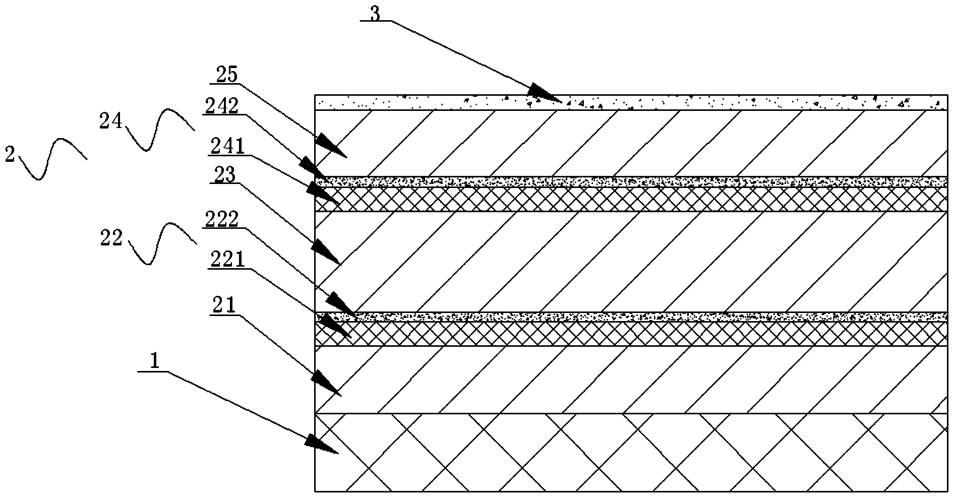 Window film core functional layer and preparation method thereof