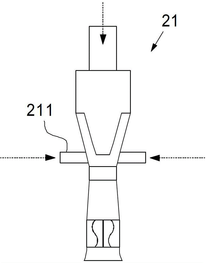 Classifying dropping-type coal slurry pretreating device
