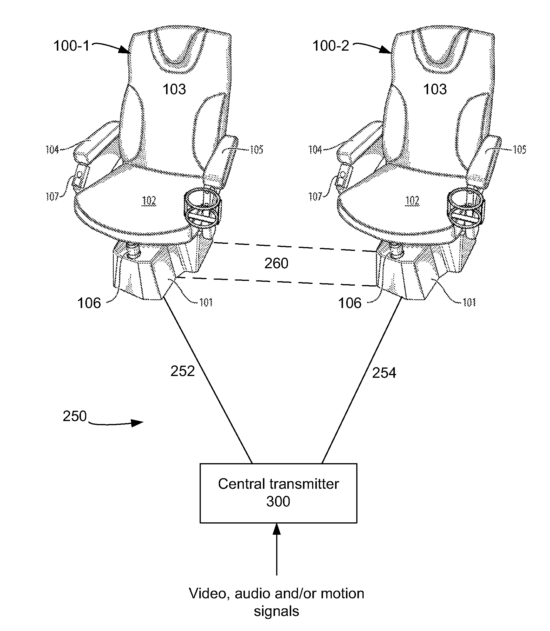 Method and system for reducing vibration of motion-enabled chairs