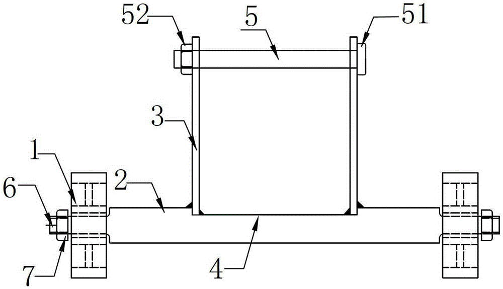 An auxiliary device for carbon arc gouging of flat welds