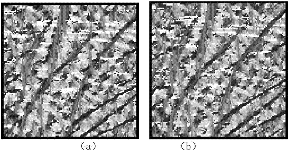 Harris corner detection image pyramid palm print ROI (region of interest) recognition method