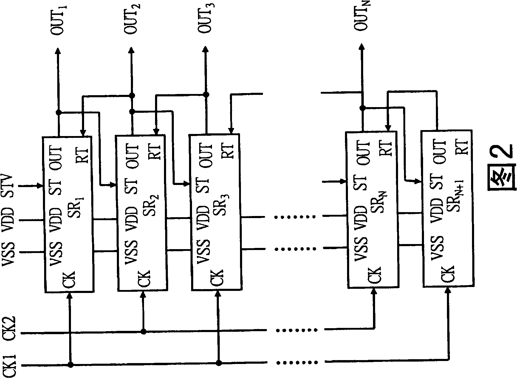 Compensating circuit for improving threshold voltage off set and process thereof