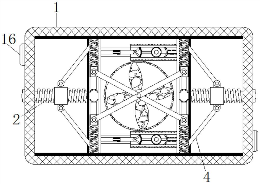 Router intelligent fixing device based on force effect