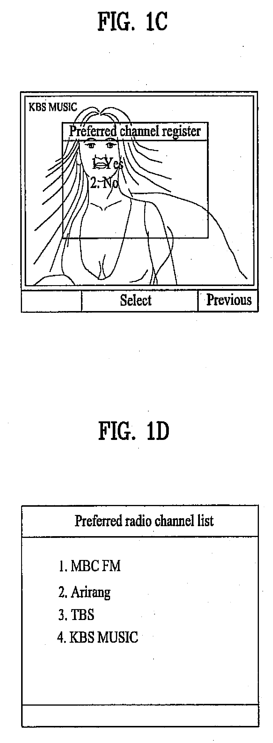 Method and terminal for receiving digital broadcast and managing preferred channels