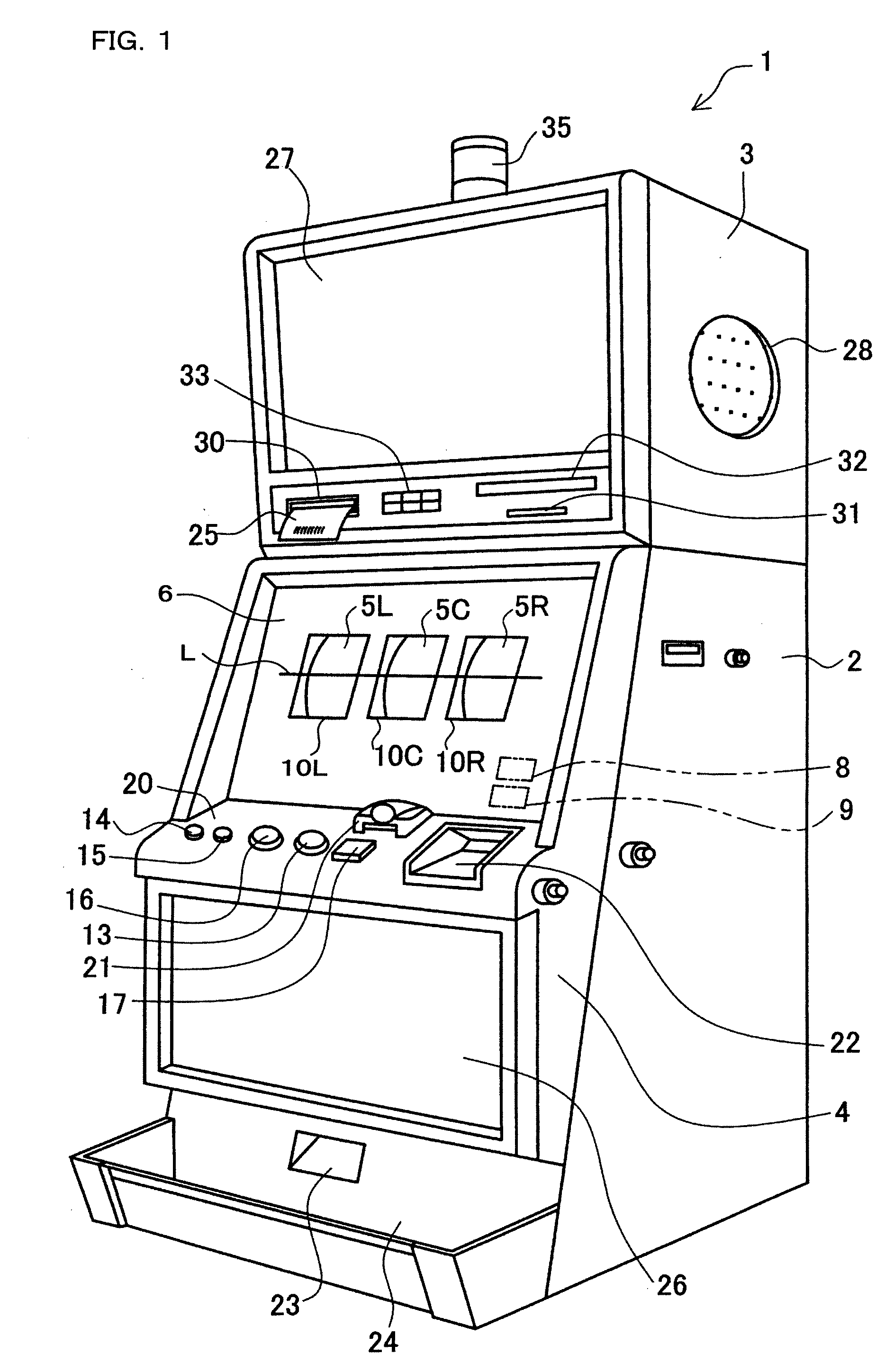 Gaming machine and game system