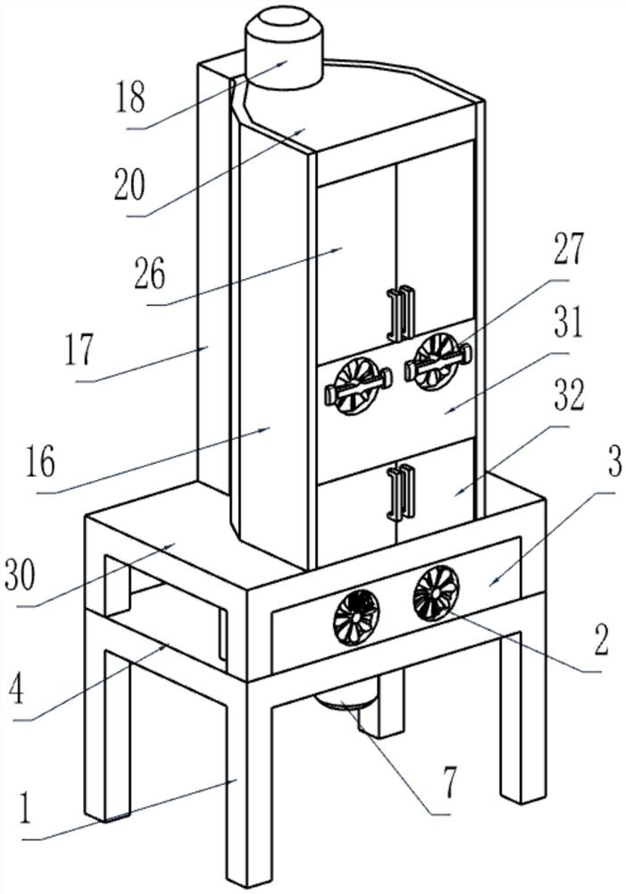 Automobile part impact test dynamic load detection device and detection method