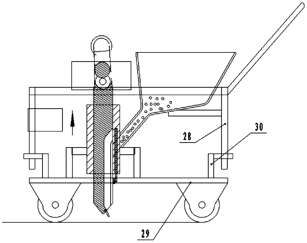 A kind of robotic sowing method