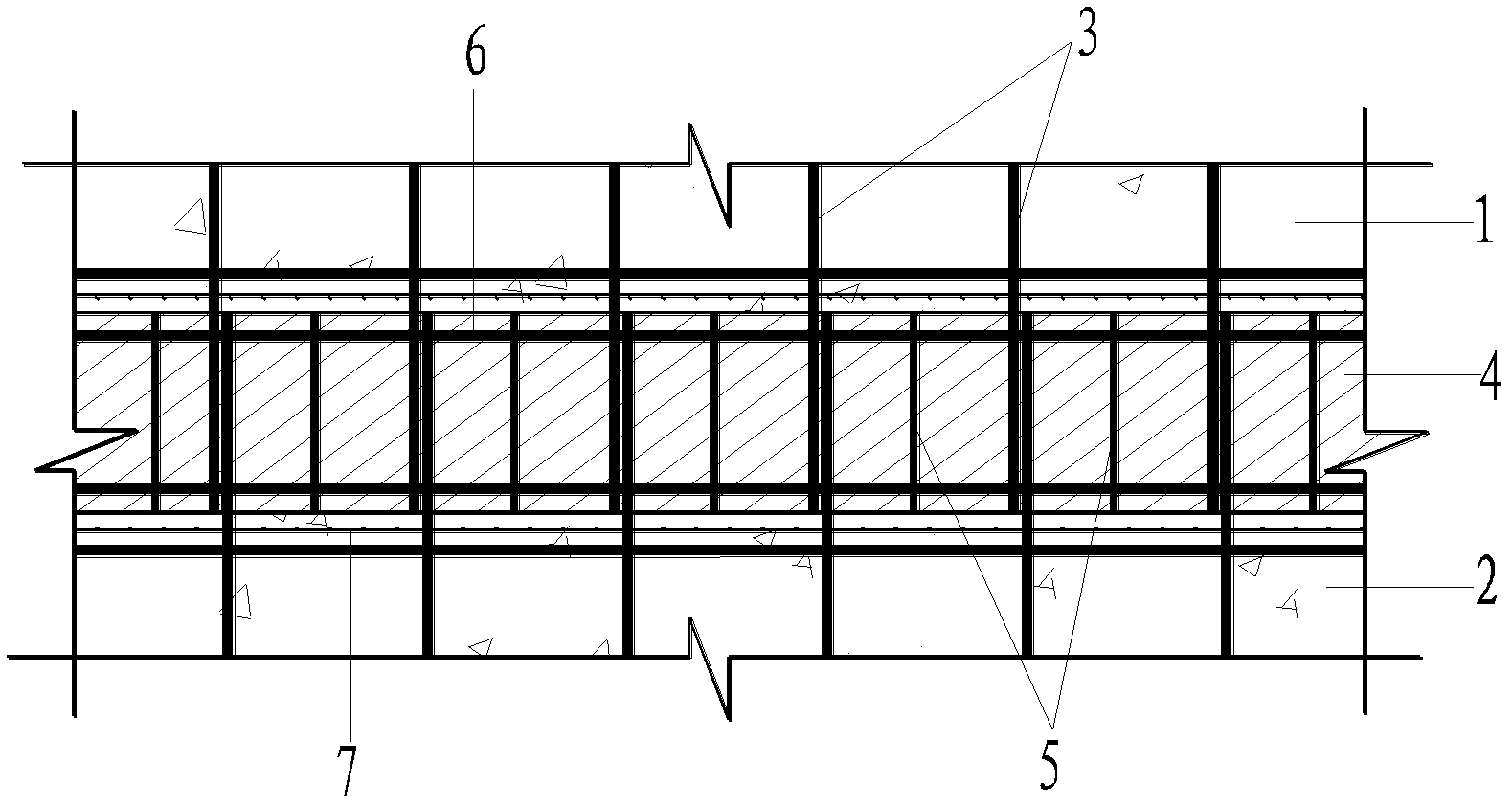 Method for connecting wallboard components of precast concrete shear wall structure