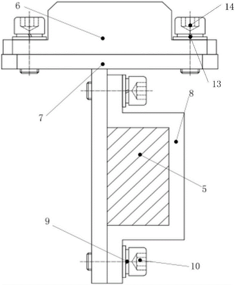 Automobile pedal stroke testing device and method