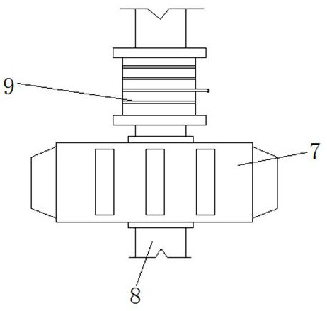 Rainwater recycling system for hydraulic engineering construction based on water flow potential energy