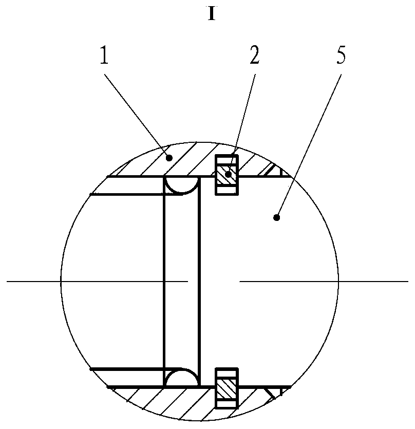 Threaded connection rotor structure of turbine thermoelectric conversion system