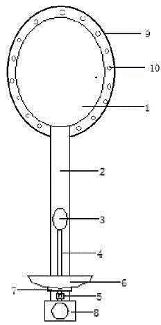 Simple hemostatic bag for department of obstetrics and gynecology