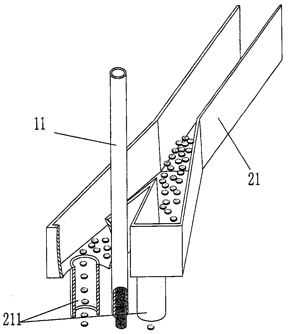 Apparatus for adding grain and chocolate into freezed beverage simultaneouslly