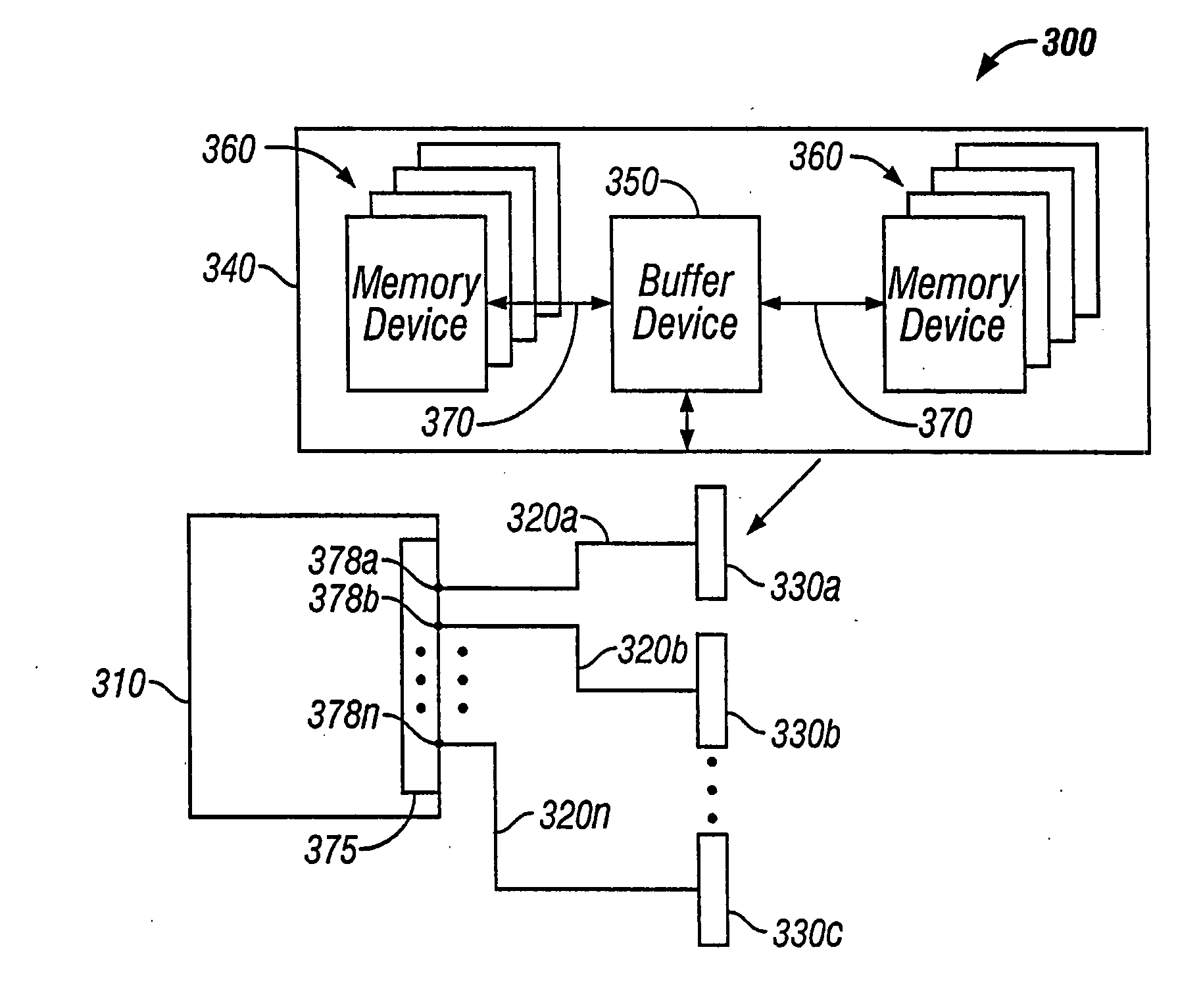 Method of operating a memory system including an integrated circuit buffer device