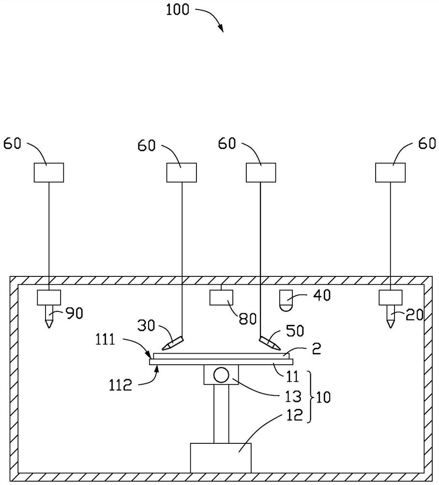 Photoresist coating device and photoresist coating method