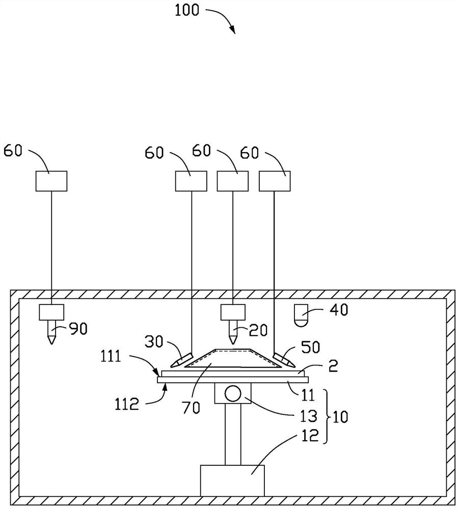 Photoresist coating device and photoresist coating method