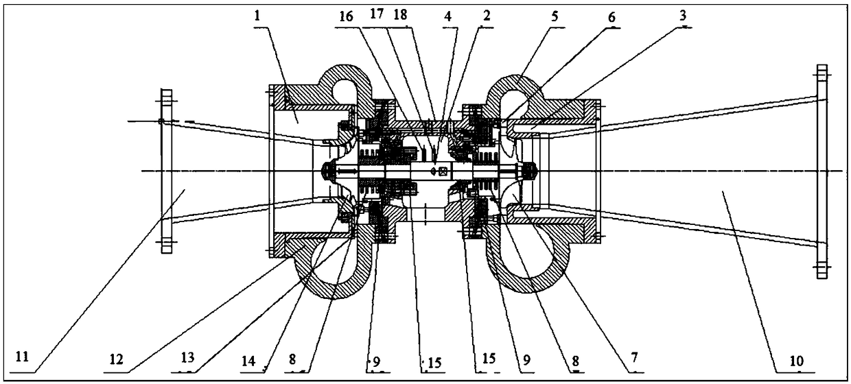 Integrated residual pressure recovery device