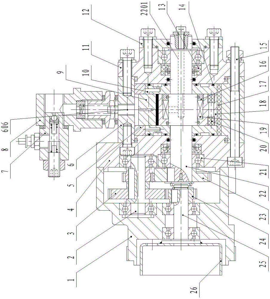 Deflection volumetric high-pressure water pump