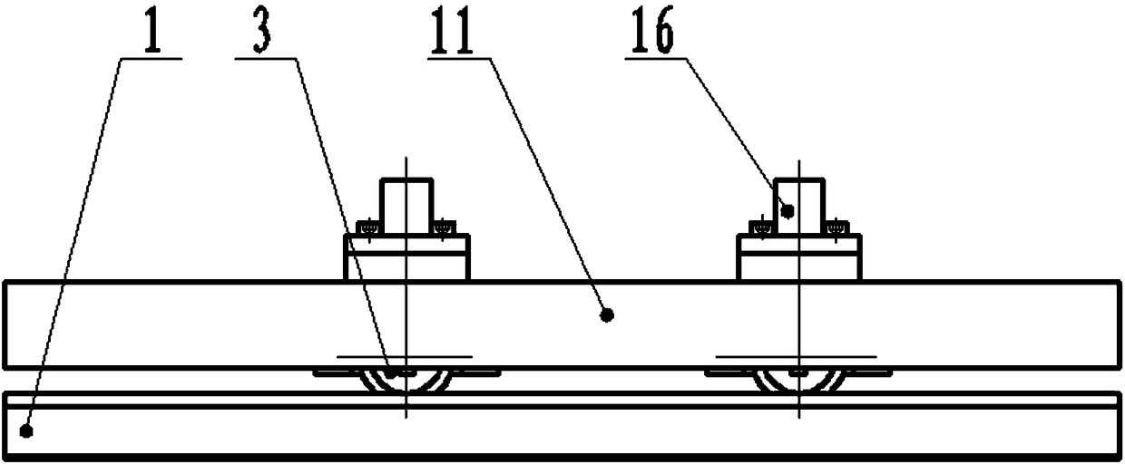 Traveling wheel mechanism with automatic lifting function and for rail trolley