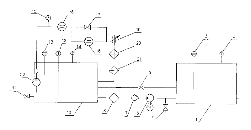Device for detecting function of oil fuel booster pump of civil aircraft