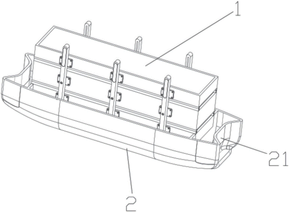 Linear reciprocating type wave power generation device