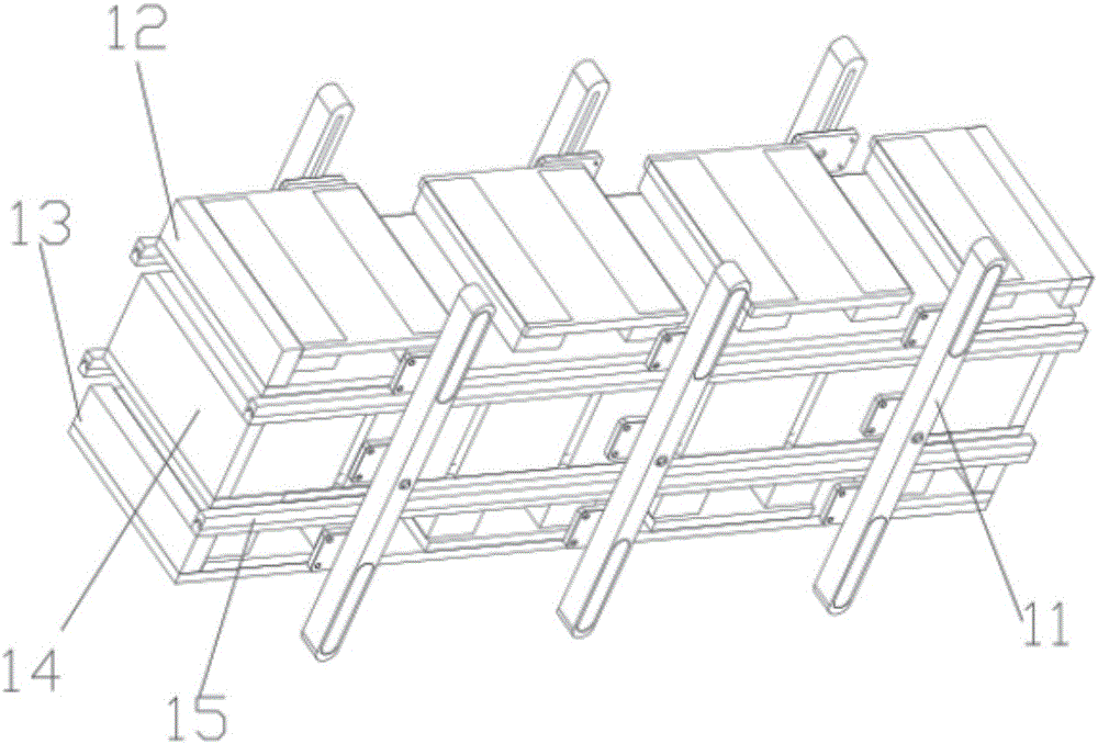 Linear reciprocating type wave power generation device