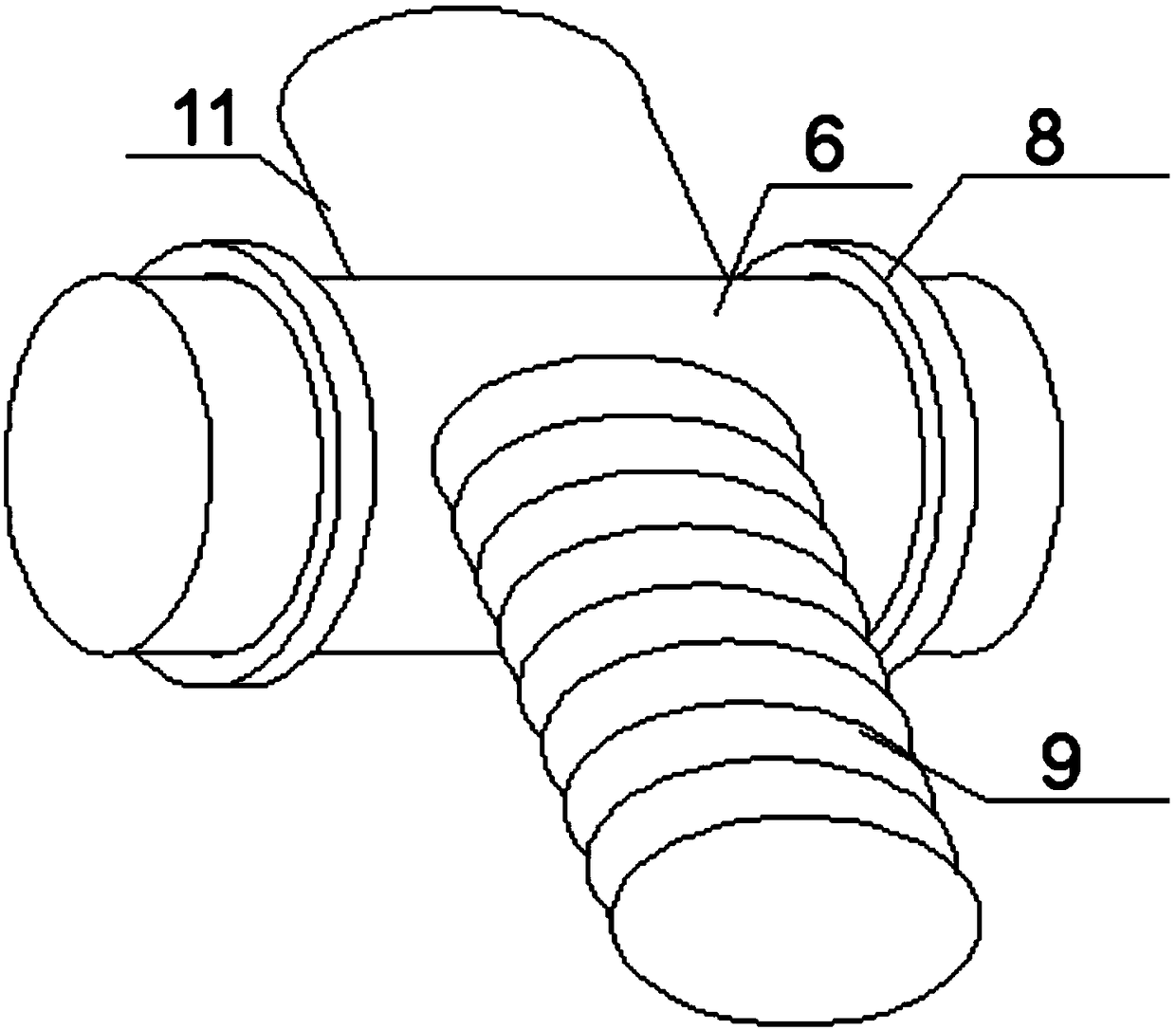 Clamp tool for grabbing brake disc