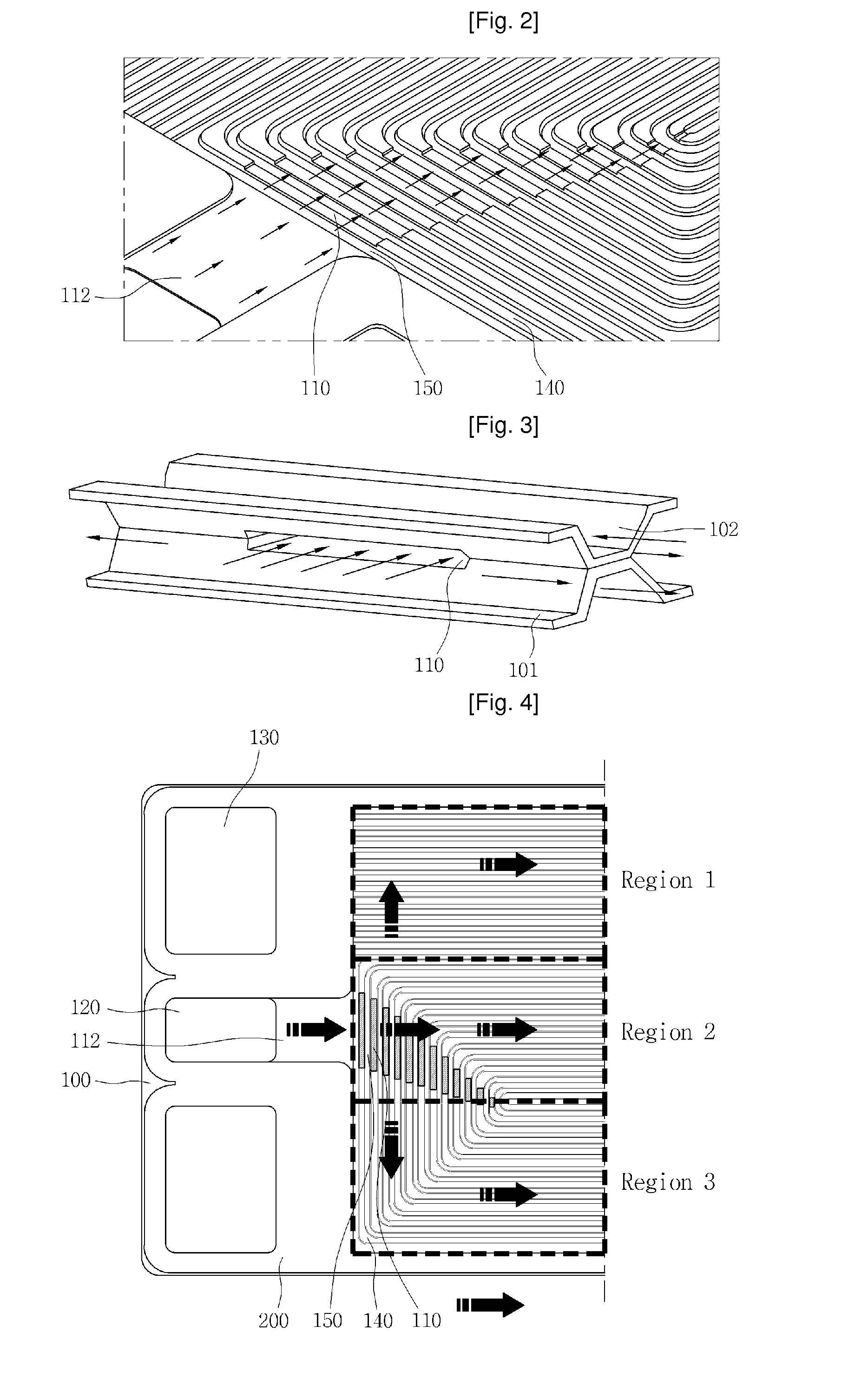 Metal separator for fuel cell and fuel cell stack having the same