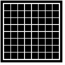 Method for encapsulating CZT pixel detector