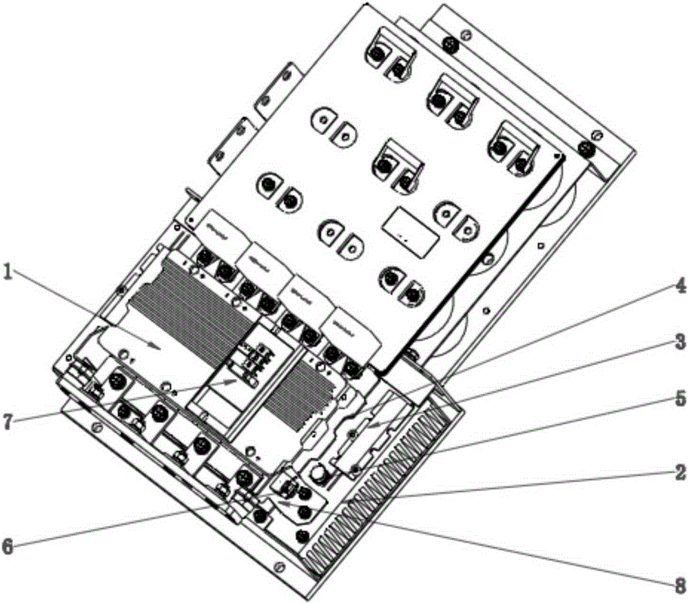 Power module with moisture-proof and dehumidifying function, and moisture-proof and dehumidifying method of the same