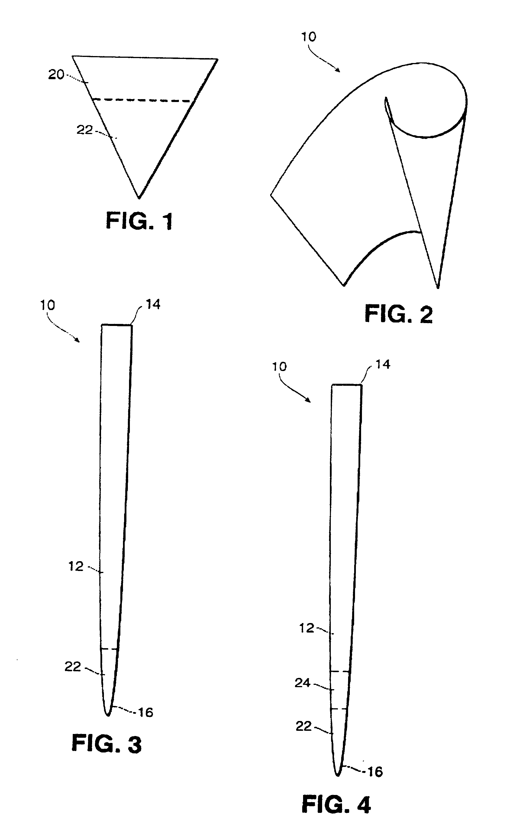 Implement and method for determining presence of moisture in a root canal