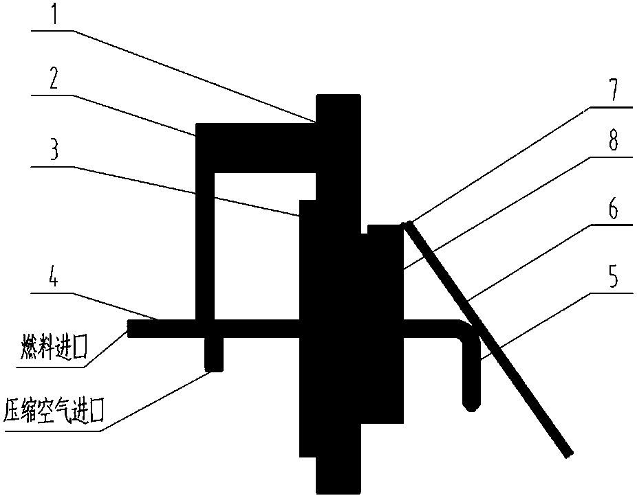 Dual-hearth kiln spray gun