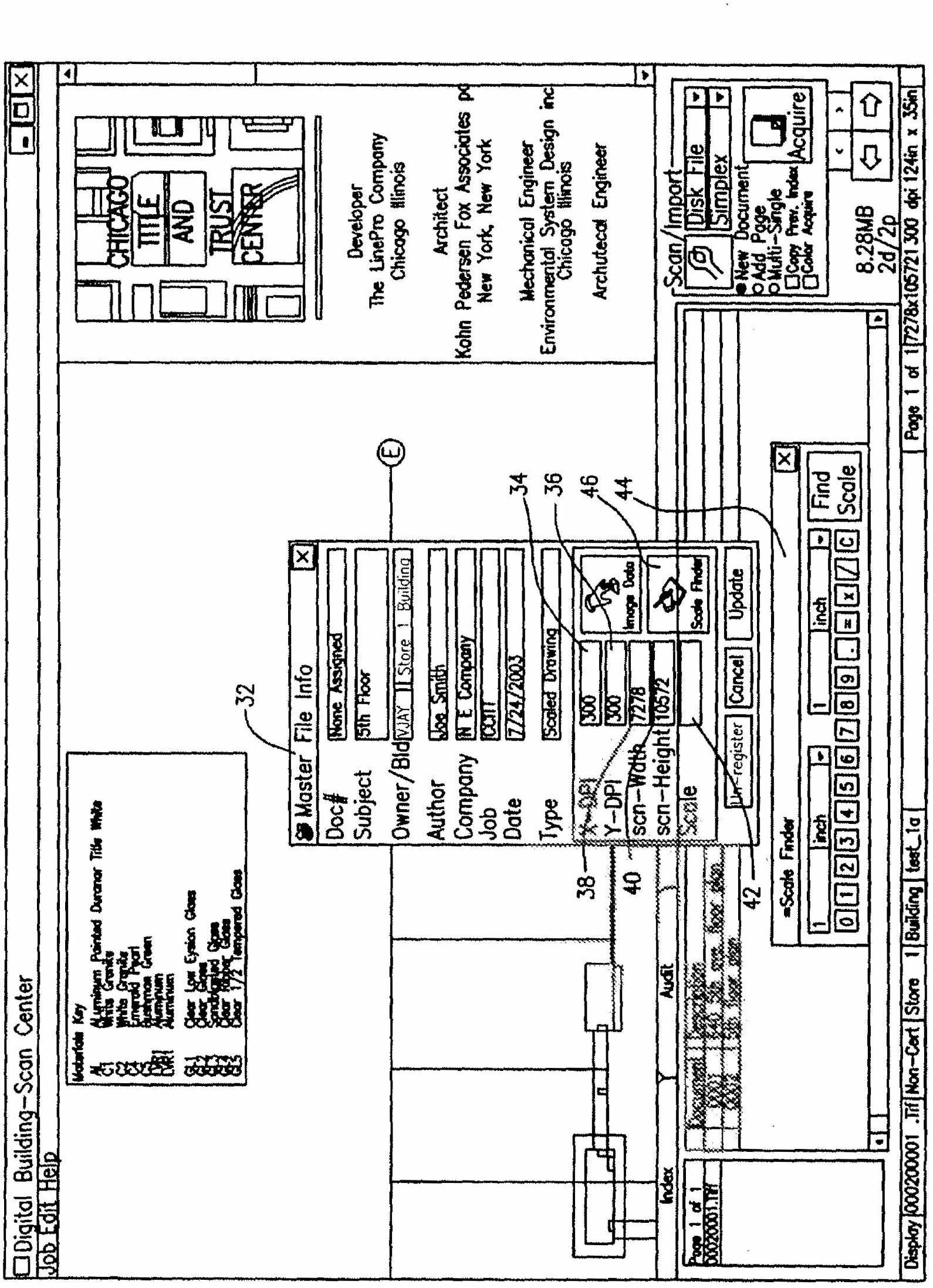 System and method employing three-dimensional and two-dimensional digital images
