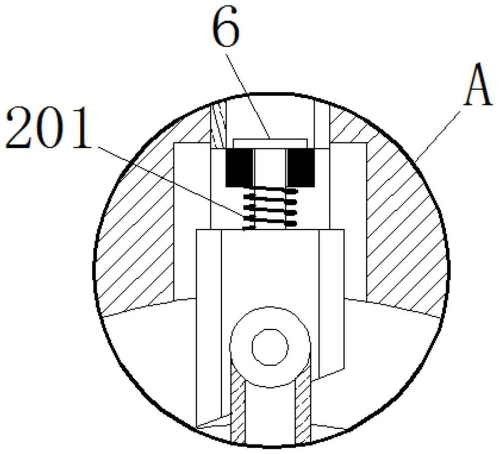 Textile fabric dyeing device based on intermittent dye feeding