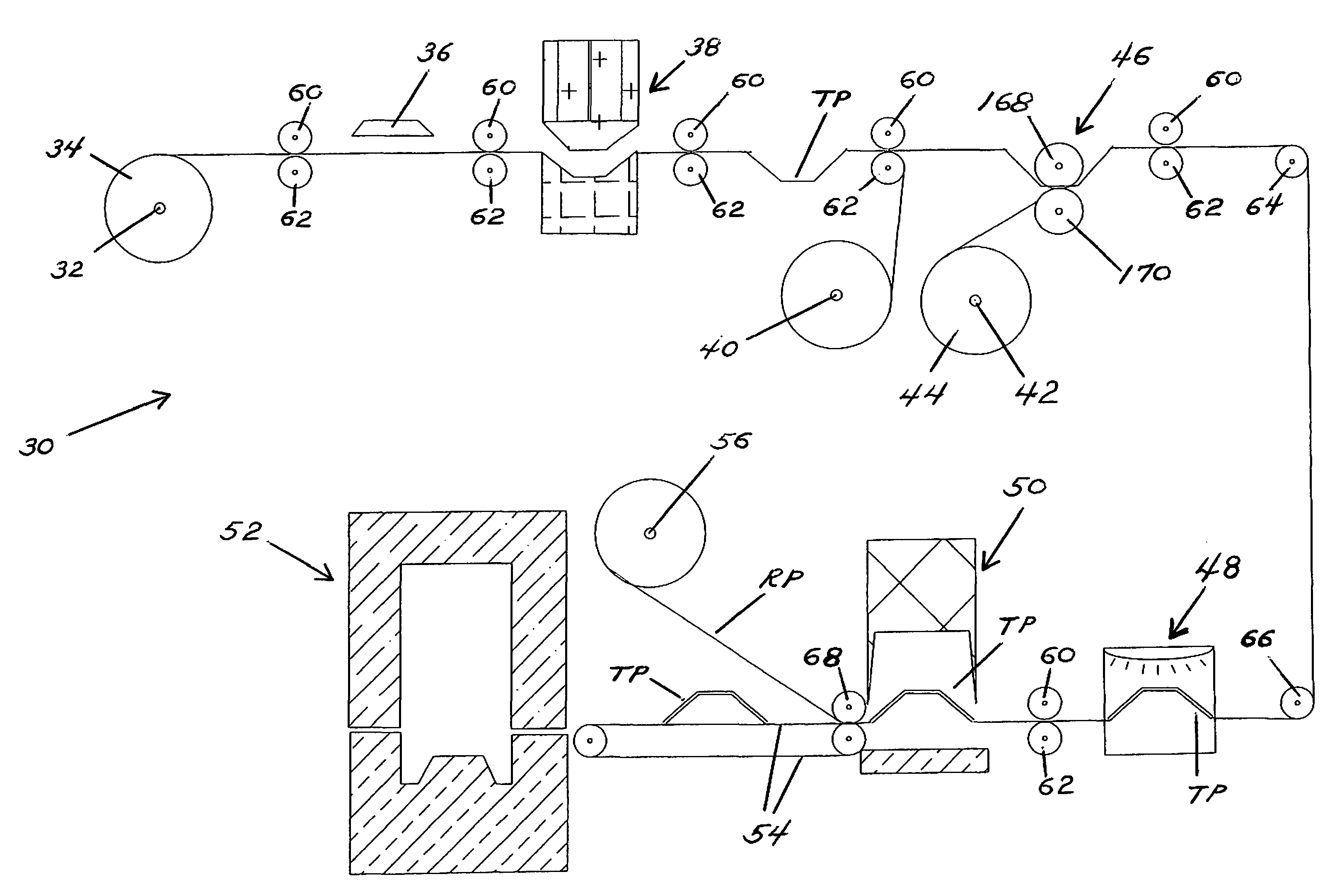 Method for molding an object containing a radio frequency identification tag