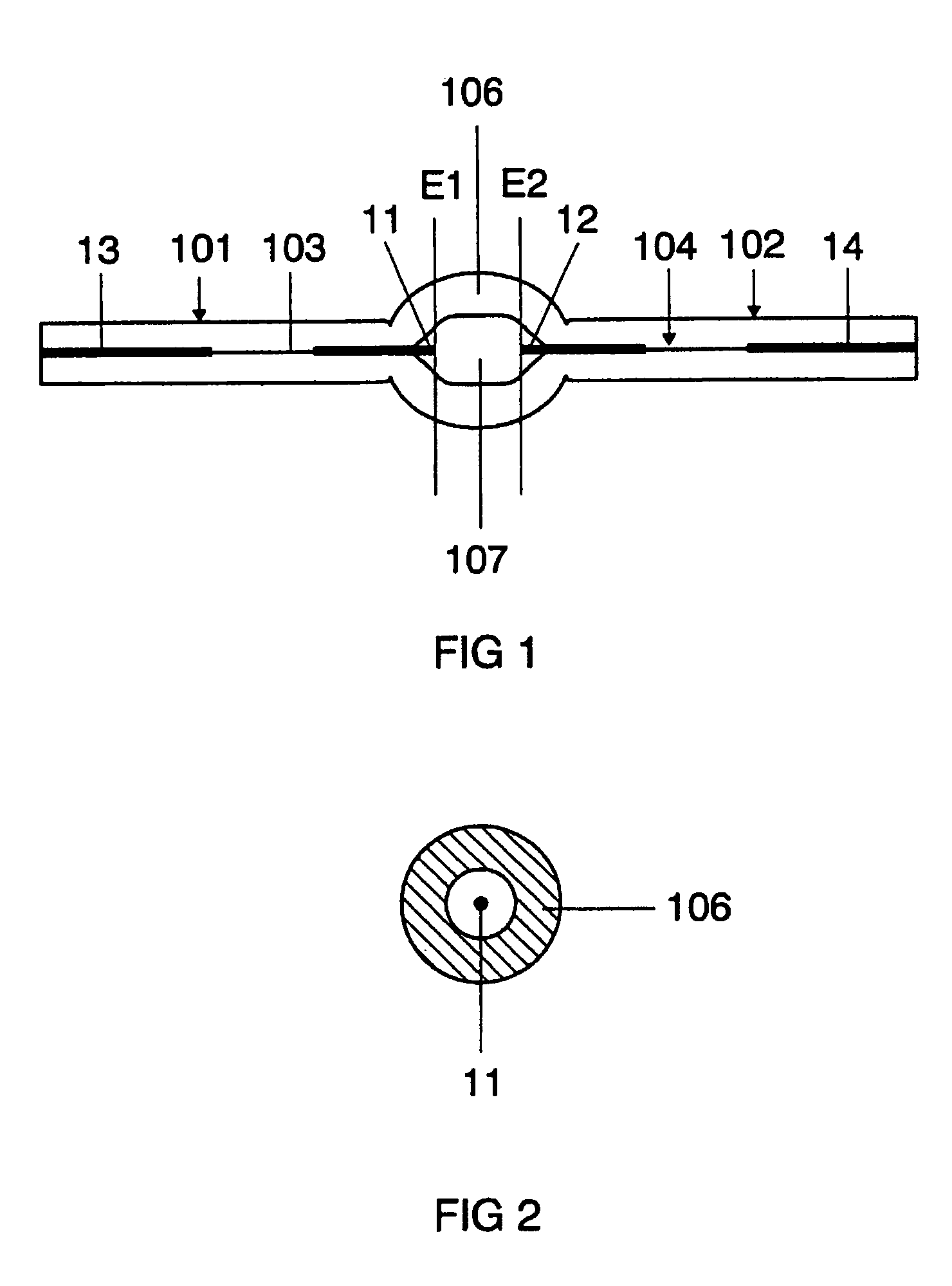 High-pressure discharge lamp with improved discharge vessel structure